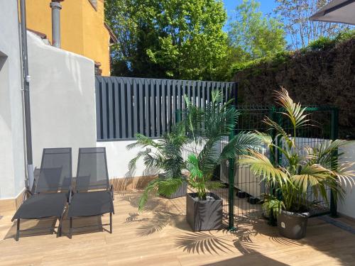 Κήπος έξω από το El Rincón de Daniela - Apartamento en la Guía