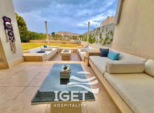 ground junior chalet in hacienda bay with garden exh9