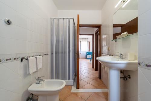 Koupelna v ubytování Residence Favonio