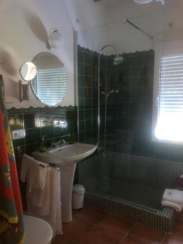 Koupelna v ubytování Cortijo de Mariangela DOS