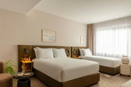 Cama o camas de una habitación en Middelland Hotel, Sonder by Marriott Bonvoy