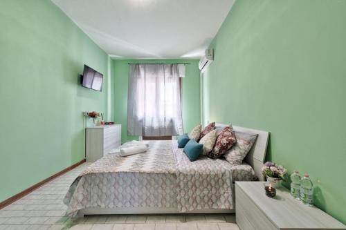 Postel nebo postele na pokoji v ubytování Venice Miramare Residence 1