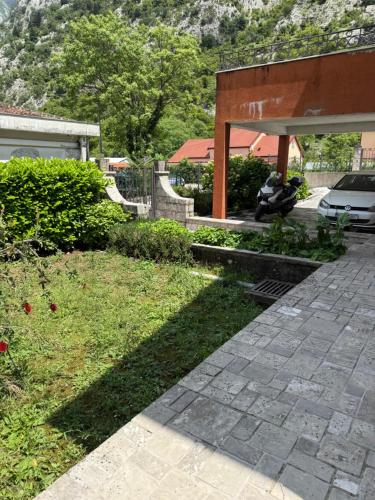 Zahrada ubytování Apartment Damjan