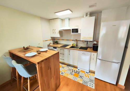 Η κουζίνα ή μικρή κουζίνα στο Apartamento Punta Escarra