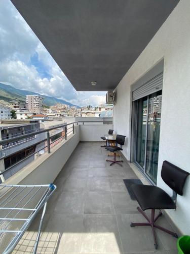 ระเบียงหรือลานระเบียงของ Apartment Norga