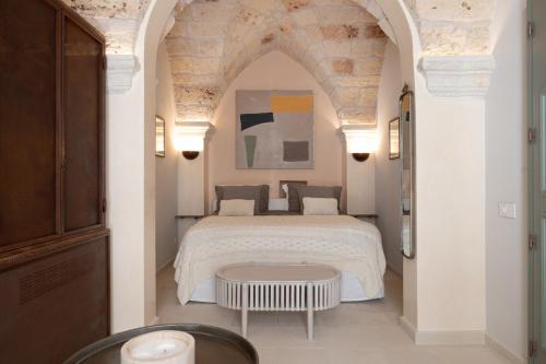 Ένα ή περισσότερα κρεβάτια σε δωμάτιο στο Casa Mollrose