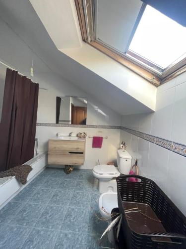 Posezení v ubytování Apartamento Playa de Carnota, muy céntrico