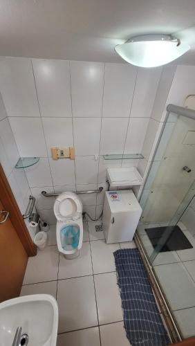 Koupelna v ubytování Apto 310 - Residencial Monte Fuji