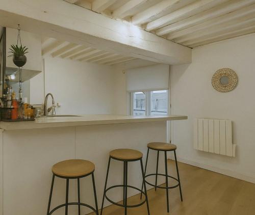 Charming loft for 4 At the foot of Sathonay Square