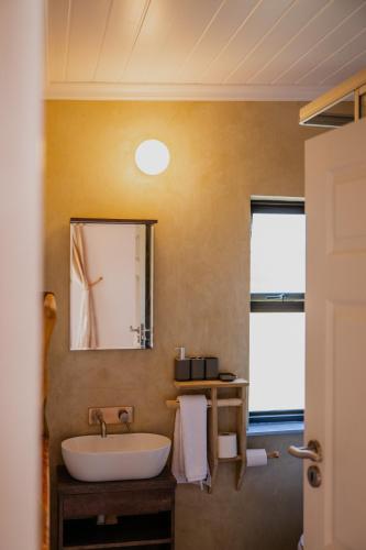 Ένα μπάνιο στο Makaina Lifestyle Accommodation