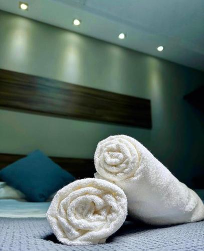 Ένα ή περισσότερα κρεβάτια σε δωμάτιο στο Hotel Pousada Alagoana