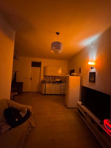 Kuchyň nebo kuchyňský kout v ubytování sleep to the river sound