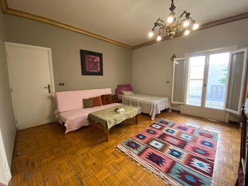 Ένα ή περισσότερα κρεβάτια σε δωμάτιο στο Private Studio in Elite home