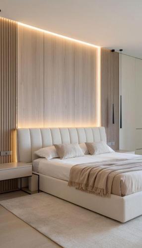 Sunset Apartment 객실 침대