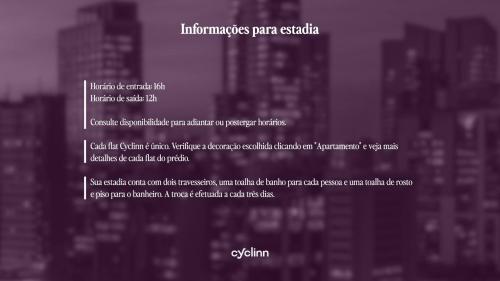 a black and white picture of a city at TW Cyclinn Vila Olimpia in São Paulo