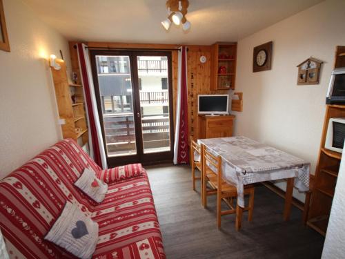 Studio Cabine 4 Pers, Balcon, au Coeur des Saisies, à 250m des Pistes - FR-1-293-165