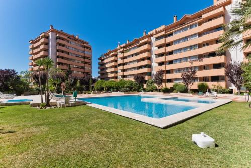 Πισίνα στο ή κοντά στο Cascais 1BR w/ pool