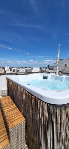 The swimming pool at or close to Giulia's House