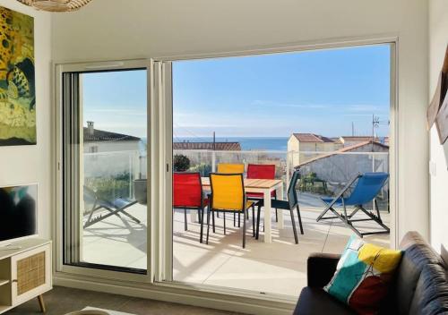 CORAL - Lumineux appartement Cap d'agde vue mer , idéalement situé