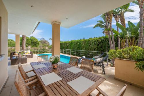 Beachfront Villa with Sea Views & Private Pool