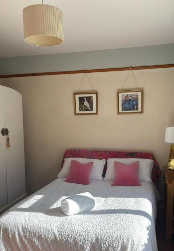 Voodi või voodid majutusasutuse Purple Mountain Cottage toas