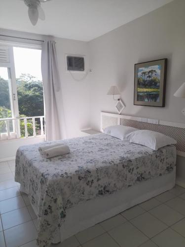 Katil atau katil-katil dalam bilik di Reserva Porto Bocaina