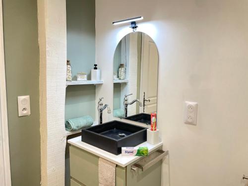 Dapur atau dapur kecil di Domaine de la Jasseix