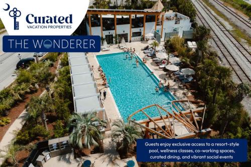 an image of a pool at the wanderer resort at The Ashley Carriage House Suite Includes Breakfast in Charleston