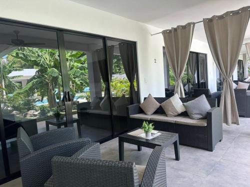 Χώρος καθιστικού στο Hotel Good Life