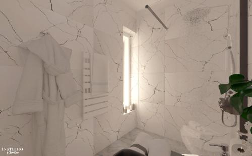 Un baño de Relaxare modernă în Timișoara casă cu birou parcare și WiFi, aproape de obiective