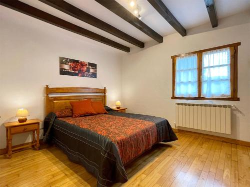 Postel nebo postele na pokoji v ubytování Larrapil