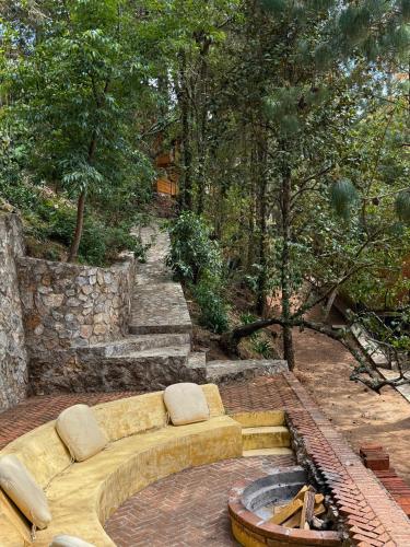 Κήπος έξω από το Casa Elba Cabañas & Bistro