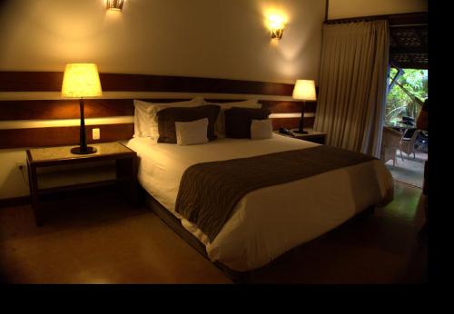 Bupitanga Hotelにあるベッド