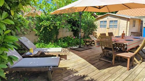 Villa Les Goëlands 6 personnes à 50 m de la plage