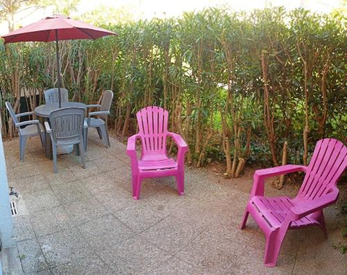 Photo de la galerie de l'établissement Le Lagon bleu, le Flore 16 avec jardin privatif tennis piscine, à Fréjus