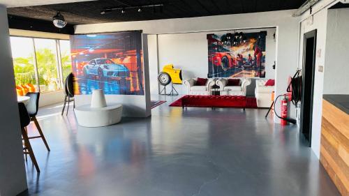 Un lugar para sentarse en GT Lounge Zolder