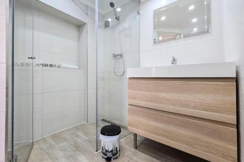 Kúpeľňa v ubytovaní Centrum Charm Apartment