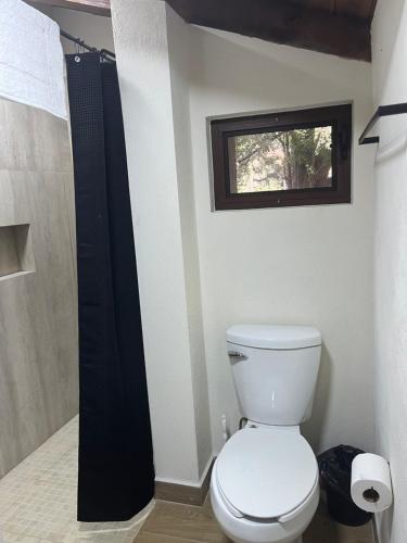 Ένα μπάνιο στο Villa Plata