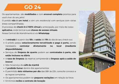 a screenshot of a flyer for a condominium at GO 24 by My Way in Porto Alegre