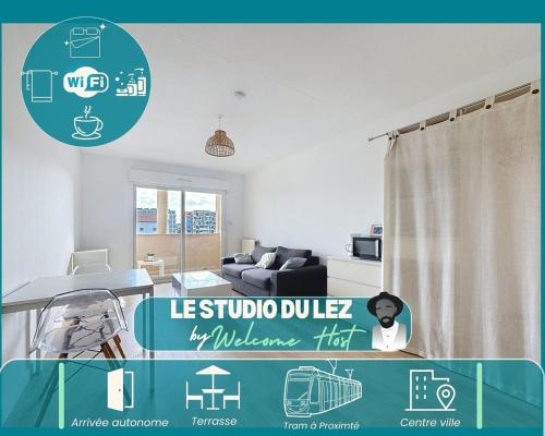 Le studio Du Lez, relaxant & confortable