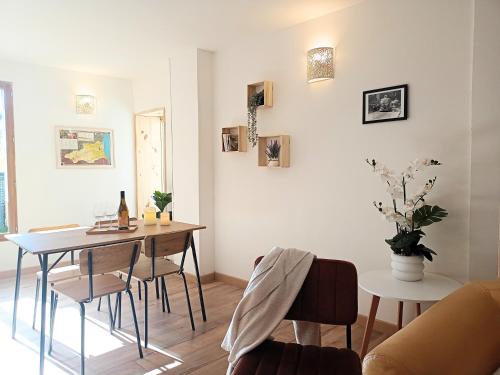 Χώρος καθιστικού στο Hygge en Méditerranée