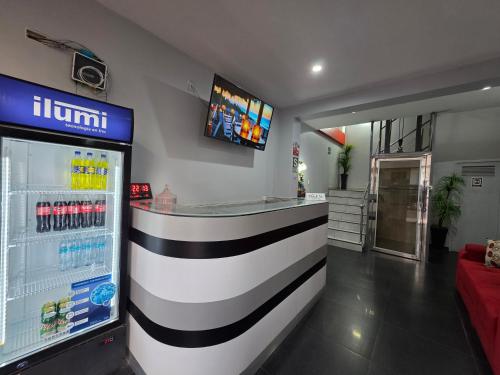 TV a/nebo společenská místnost v ubytování Hotel Real San Pedro