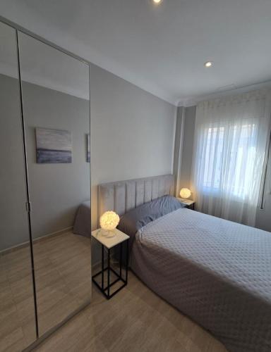 Postel nebo postele na pokoji v ubytování Panoramic mar