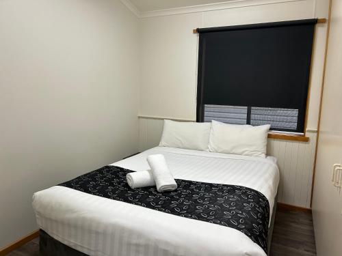 BIG4 Mildura Getawayにあるベッド
