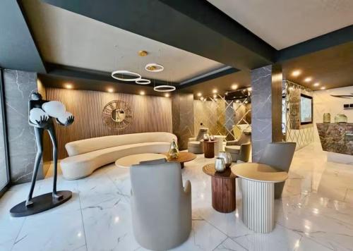 Χώρος καθιστικού στο Business, Exclusive Area, Luxury, Style, Comfort Sky Elite