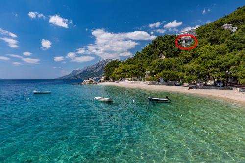 Apartments by the sea Brela, Makarska - 2713