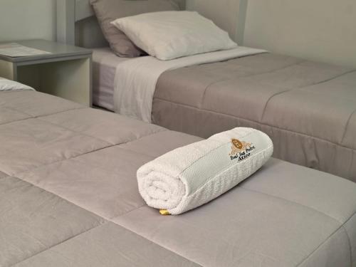 Postel nebo postele na pokoji v ubytování Hotel Real San Pedro