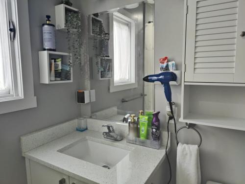 Ένα μπάνιο στο Elegant upper unit bungalow - 10 mn from downtown