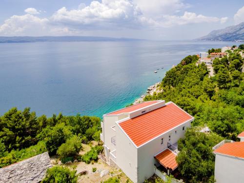 Apartments by the sea Brela, Makarska - 24541