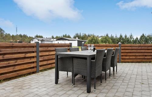 Balkón nebo terasa v ubytování 3 Bedroom Beautiful Home In Thisted